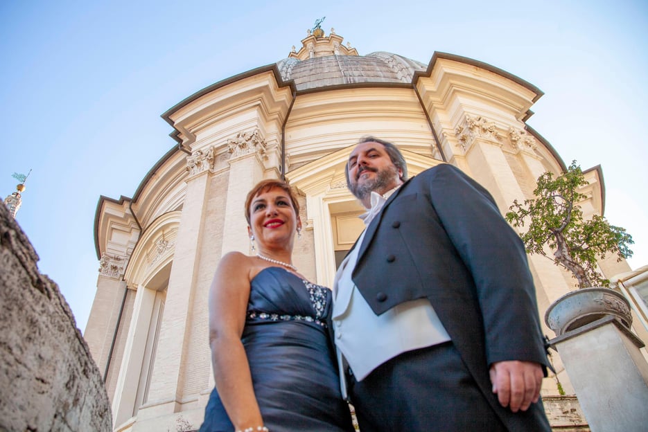 Roma: Terrazza Borromini - Opera all&#039;aperto con aperitivo