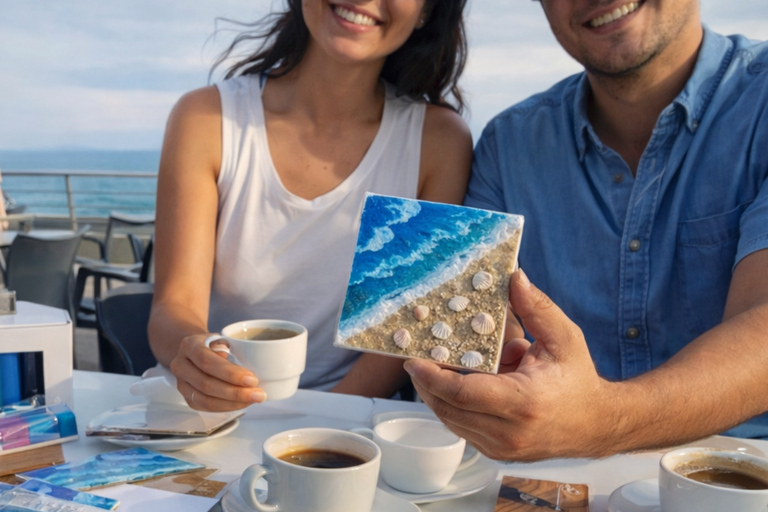 Create Your Own Souvenir of Alicante: Art Workshop, Coffee, and Relaxation Create Your Own Alicante Souvenir: Art Workshop, Coffee, and Relaxation