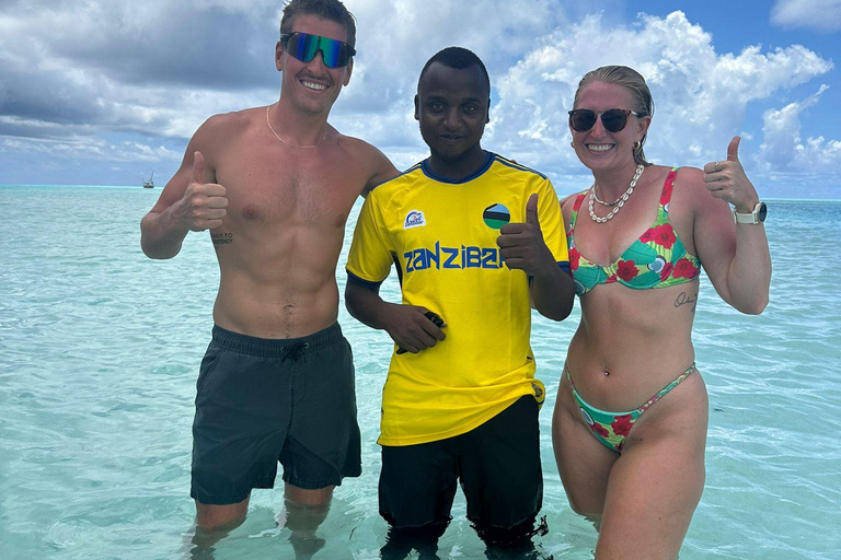 Nakupenda Sandbank beach with BBQ lunch