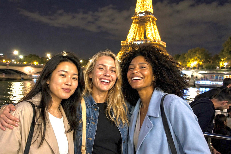 Paris: Evening Lights Cruise with Legendary Bateaux-Mouches