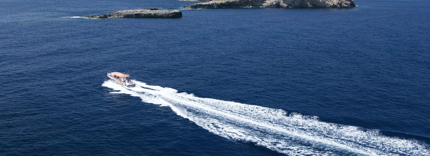 Colonia Sant Jordi : tour Premium et rapide en bateau autour de Cabrera