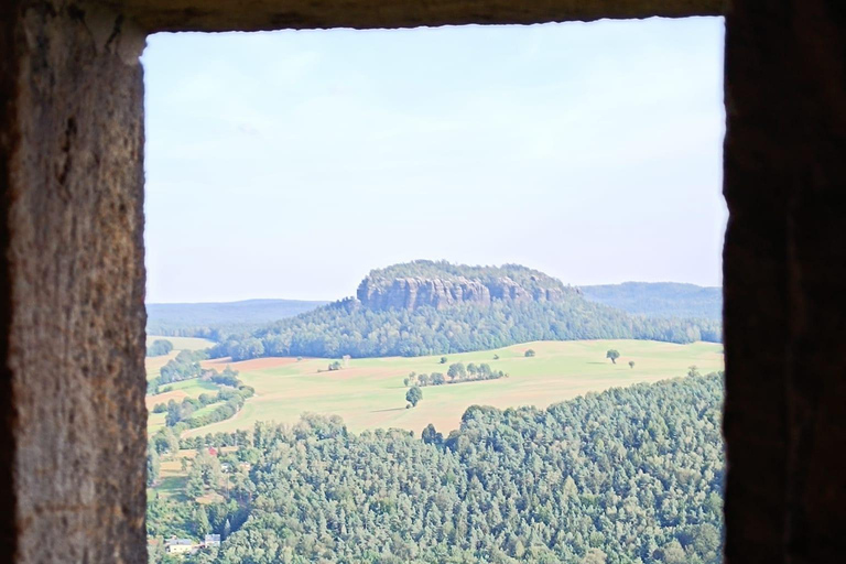From Dresden: Table mountains Lilienstein & Königstein tour