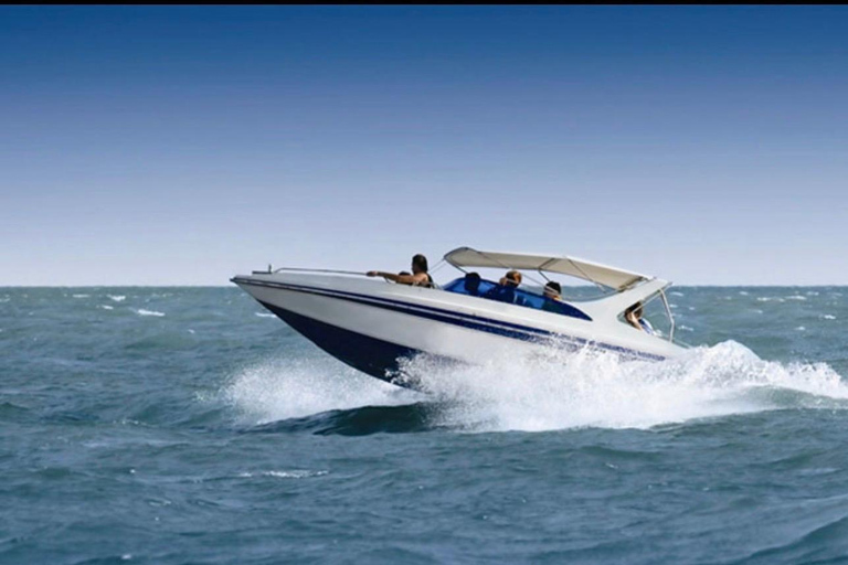 Doha: Jetboat Ride with Hotel Pickup and Snacks