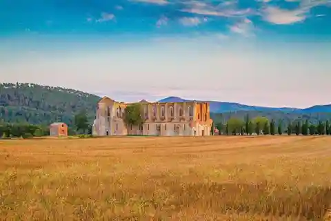 San Gimignano, Volterra, St Galgano Abbey small group tour