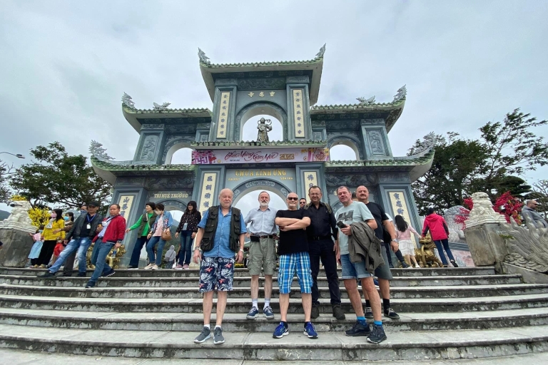 Transfert en voiture privée vers la montagne de marbre et la pagode Linh UngPrise en charge depuis les hôtels de Hoi An (2 allers-retours)