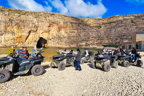 From Malta: Gozo &amp; Comino Full-Day Quad Bike Tour with LunchQuad Bike for 1 Person