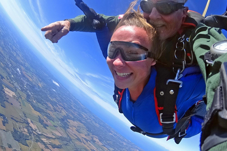 City of Side: SkyDive on Mediterranean Sea by Pilot