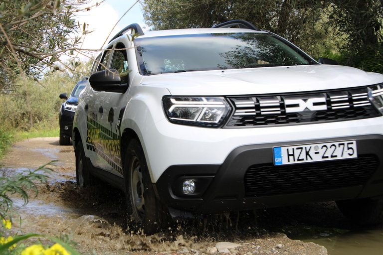 Heraklion: Self-Driving 4X4 Jeep Off-Road Tour with Lunch