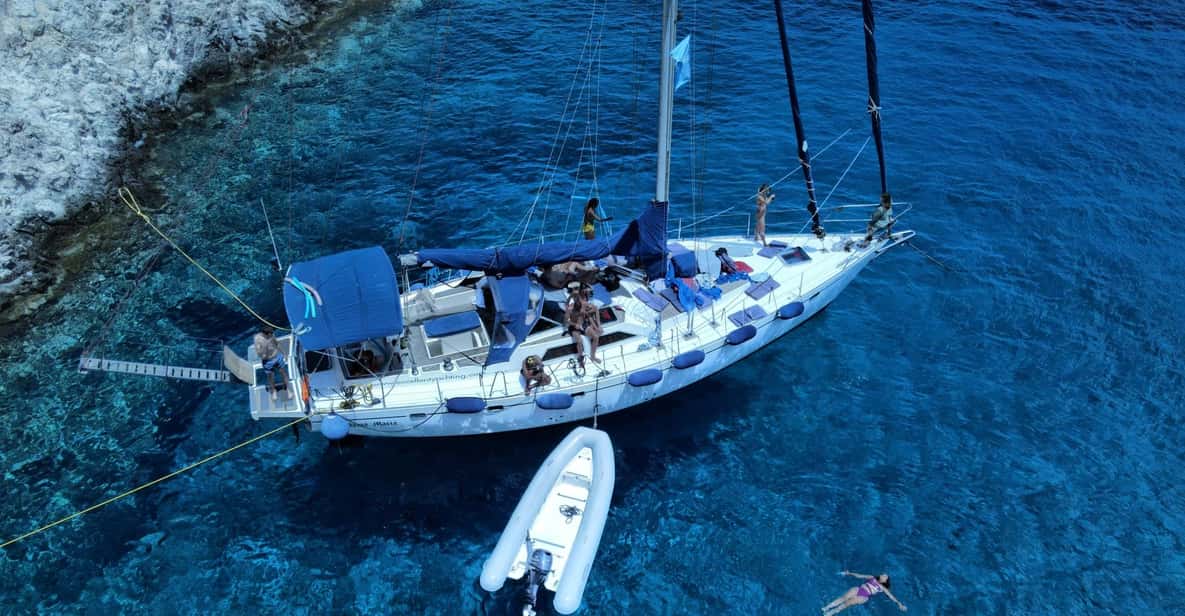 Semi-Private Sailing Tour to Kleftiko / All-inclusive — a boat tour from Milos, Greece