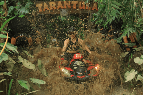 Bali: ATV Quad Bike Through Waterfall and Tunnel Tandem ATV Ride with Hotel Transfer
