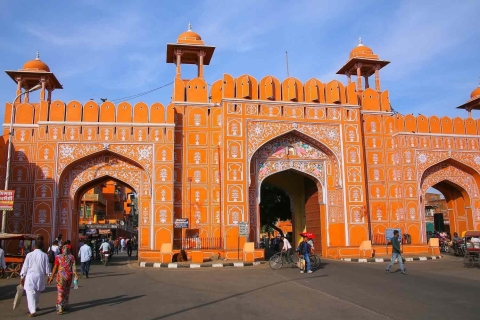 Visite privée du patrimoine de Jaipur au départ de Delhi