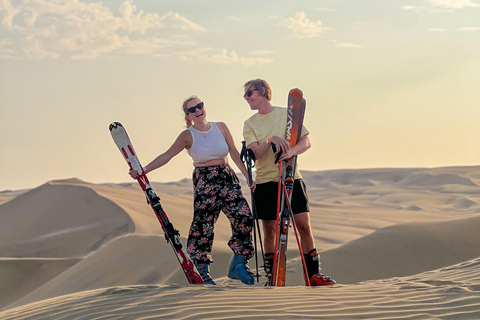 Depuis Huacachina ou Ica : Sandski et Sandboard professionnel sur les dunes