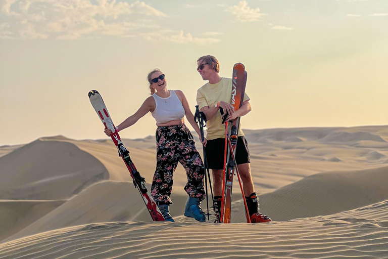 Desde Huacachina o Ica : Sandski y Sandboard profesional sobre las dunas