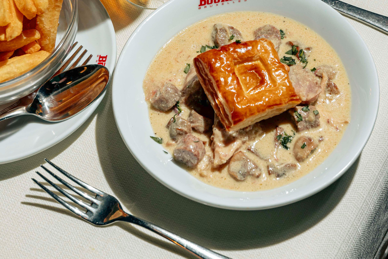 Brussels: Authentic Belgian 3-Course Lunch or Dinner 3-COURSES AUTHENTIC BELGIUM MEAL IN 1st BOUILLON OF BELGIUM
