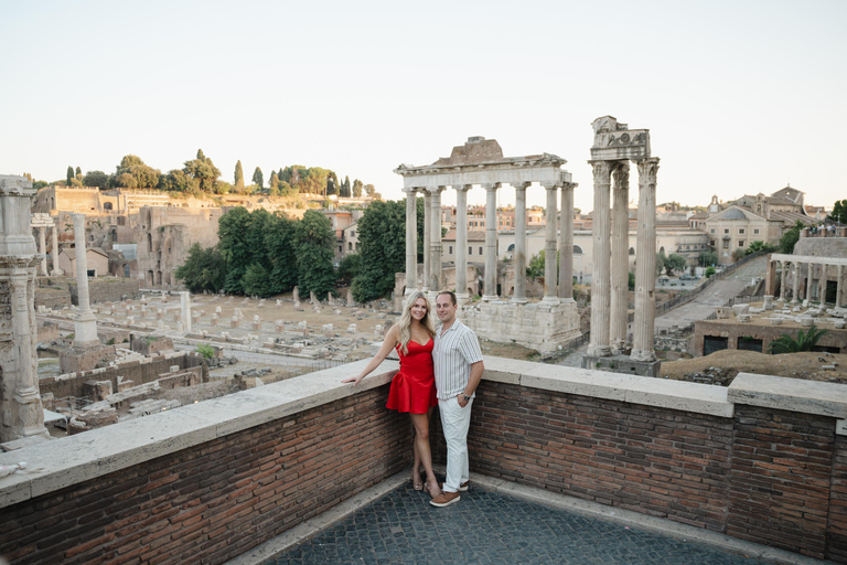 Rome: Private Editorial Shoot at Trevi Fountain or Colosseum Early Morning Trevi Fountain: 30-Minute Private Shoot