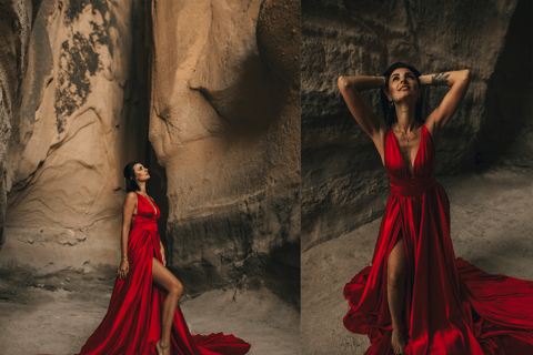 Cappadocia: Sunrise Photo Shooting With Flying Dresses