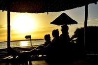 Sunset and Fire show - Housity