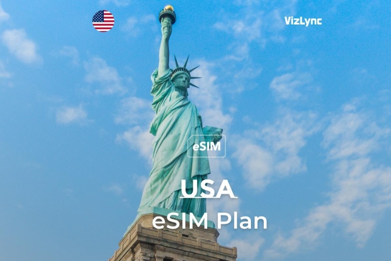 United States eSIM : des forfaits de données super rapides pour vous connectereSIM USA 20GB - 30 jours