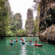 Krabi: Ao Thalane Mangrove Kayaking Tour with Pickup