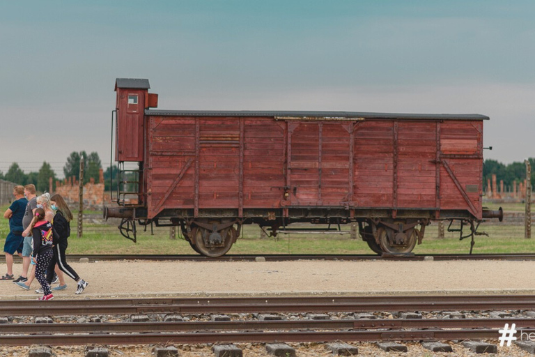 Vanuit Krakau: rondleiding Auschwitz-BirkenauGedeelde tour in het Engels vanaf trefpunt