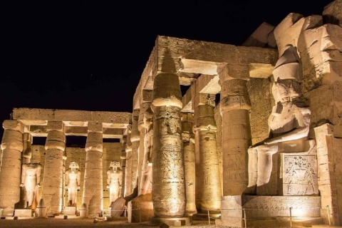 Paseo en Felucca al Atardecer, Espectáculo de Luz y Sonido en el Templo de Karnak