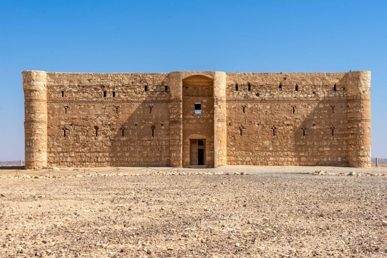 Van de Dode Zee: dagtour door de stad Amman en woestijnkastelenTransport- en toegangskaarten
