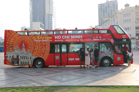 Ho Chi Minh City: 4 Hour Hop-on Hop-off Bus Tour