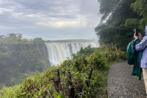 Chutes Victoria ; visite privée des chutes Victoria et du village