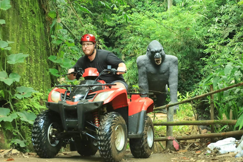 Ubud ATV Ride & River Tubing with Hidden Waterfall & Canyon Tandem ATV Ride