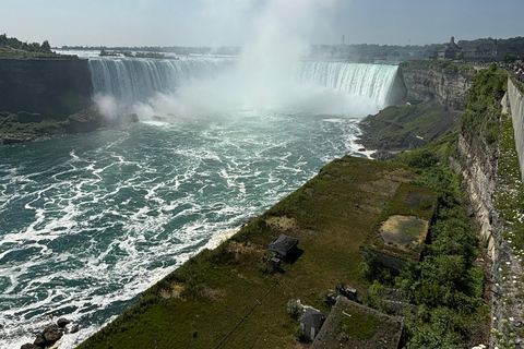 Walking Tour of Niagara Falls Canada and Hornblower Boat