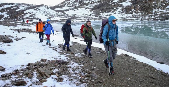 Ushuaia: Vinciguerra Glacier Trekking via Ramsar Wetlands
