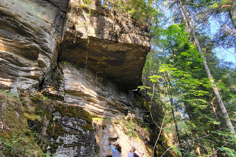 Vancouver Island: Jurtenaufenthalt, Wasserfall, Strände und Skywalk