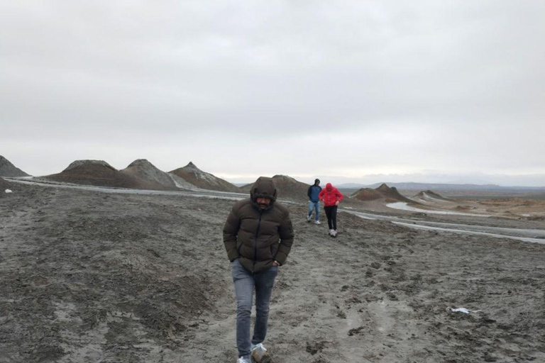 Gobustan, volcans de boue, temple du feu, visite de la montagne de feu