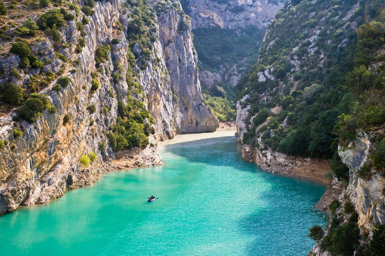 Wilde Alpen, Verdon-Schlucht, Dorf Moustiers, Lavendelfelder