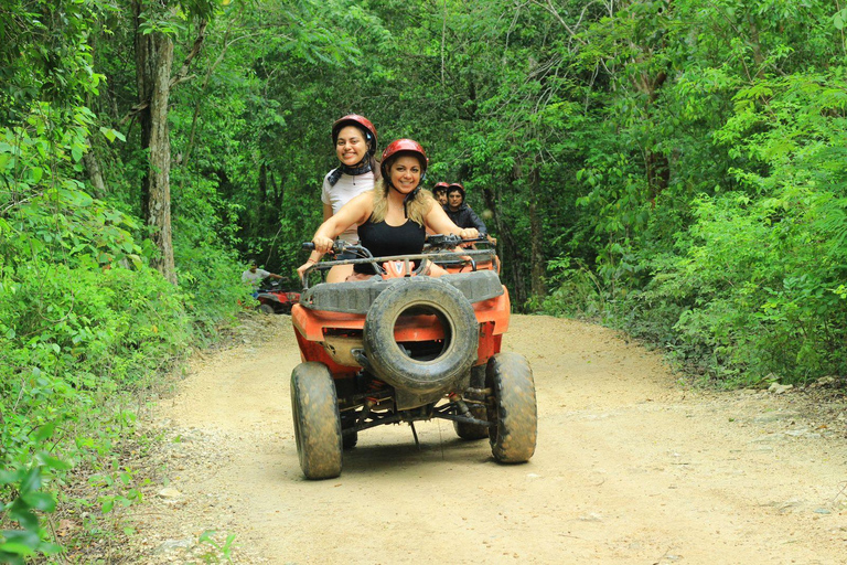 Playa del Carmen: Wycieczka ATV, Zipline i Cenote Adventure Tour