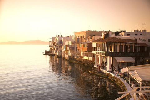 Cruzeiro guiado em Mykonos com um jipe exclusivo para passageiros: Visita obrigatória em 4h