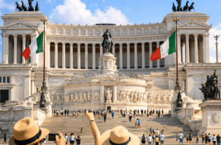 Rom: Vittoriano-Denkmal mit Panoramaterrasse Eintritt