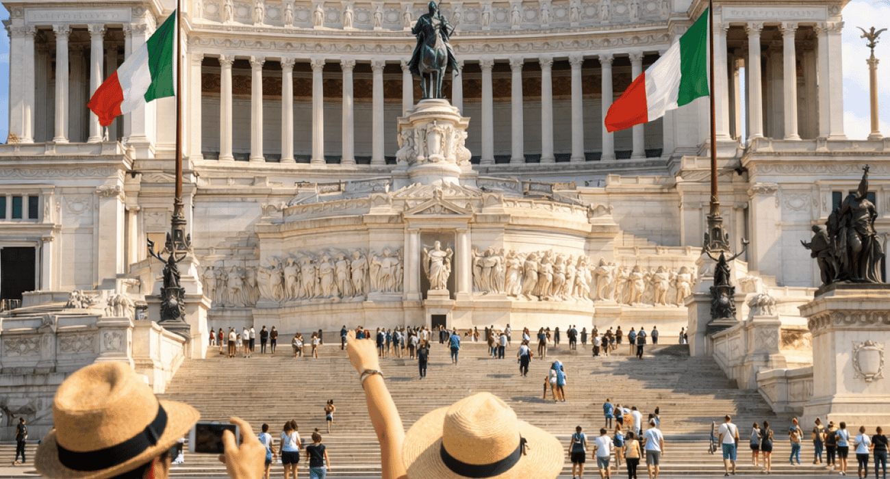 Rom: Vittoriano-Denkmal mit Panoramaterrasse Eintritt
