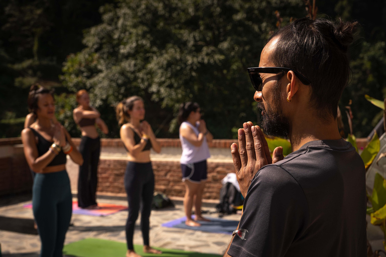 Retiro de meditación y yoga de un día con almuerzo, Katmandú