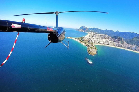 Explora o Rio de Janeiro num passeio de helicóptero de cortar a respiração!
