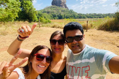 From Kandy: Sigiriya Village Safari with Rock Climbing