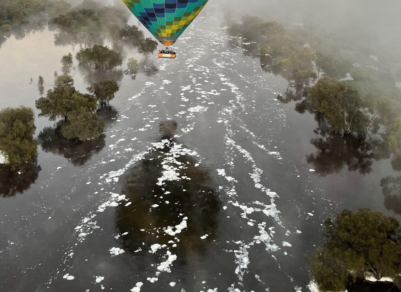 Perth til Northam: Ballonflyvning inklusive shuttlebus