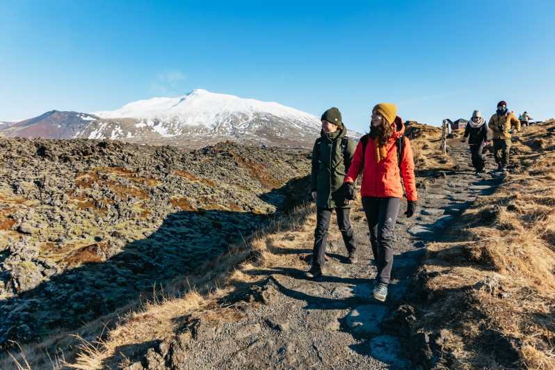 Vanuit Reykjavik: dagtour naar het schiereiland Snæfellsnes