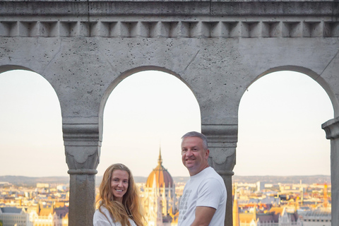 Premium Private Photoshoot in Budapest Private Photoshoot at the fisherman's Bastion