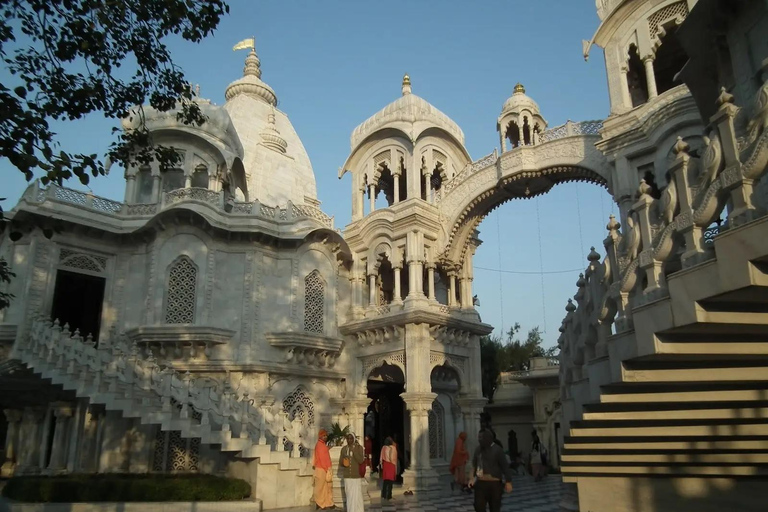 From Delhi: Private Trip Taj Mahal, Mathura, and Vrindavan Car + Guide + Tickets + Lunch