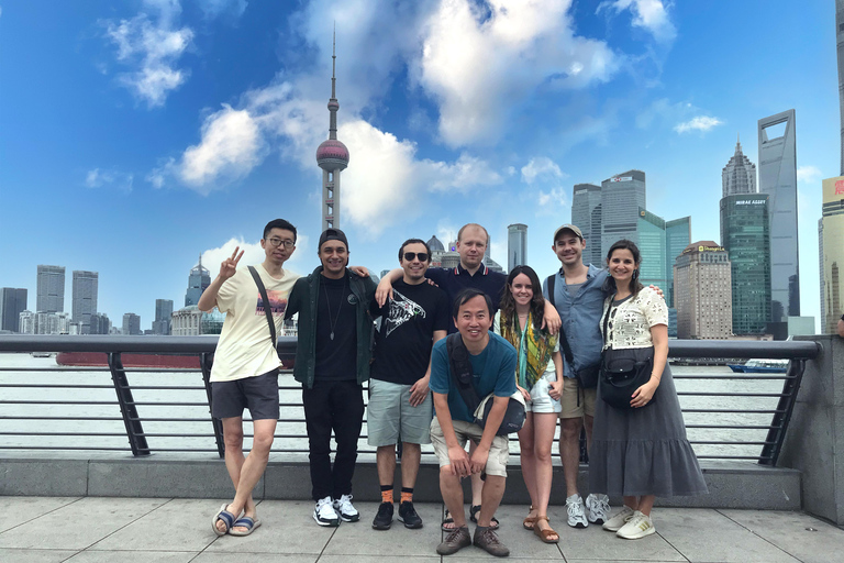 Shanghai Highlights Walking Tour mit einem ortskundigen Guide