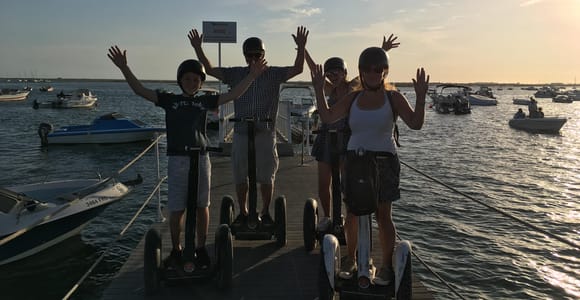 Faro: City Segway Tour with Wine Tasting Experience