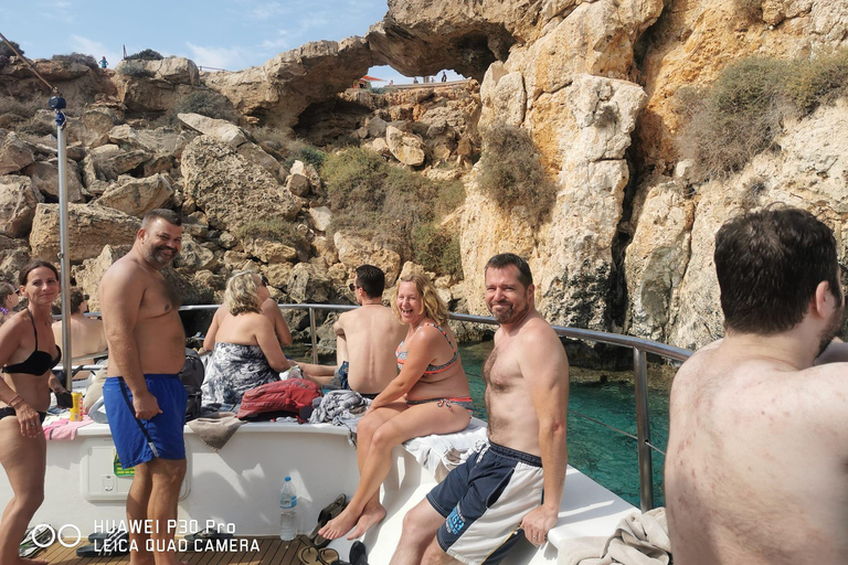 Ayia Napa: Blue Lagoon &amp; Schildpaddencruise met optionele lunch