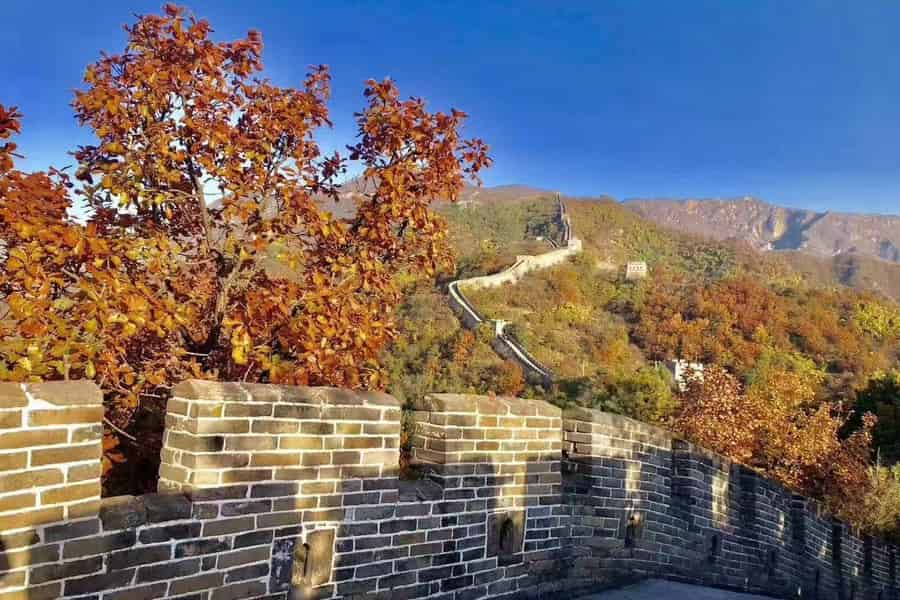 Peking: Private Tour zur Großen Mauer bei Mutianyu. Foto: GetYourGuide Peking: Private Tour zur Großen Mauer bei Mutianyu. Foto: GetYourGuide