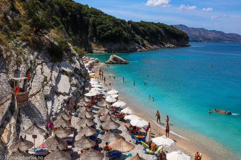 De Tirana/Durrës a Saranda, Ksamil, excursión de un día al Ojo Azul